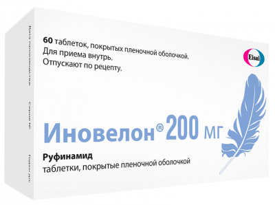 Иновелон таб. п.п.о. 200мг №60
