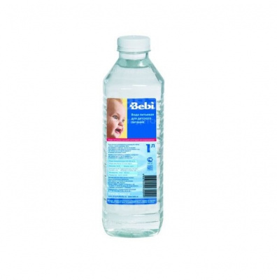 Вода питьевая детская Беби 1л  (0+мес)