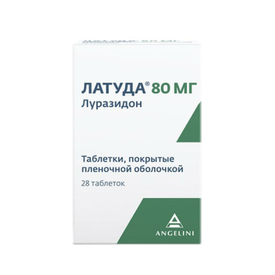Латуда таб. п.п.о. 80мг №28
