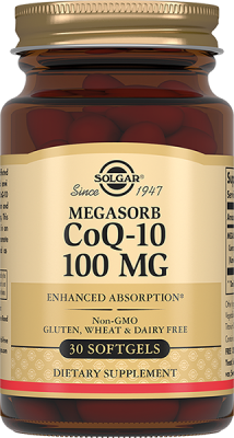 Солгар коэнзим Q10 100мг капс. 462мг №30