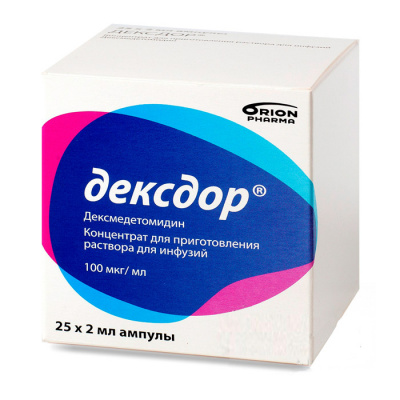 Дексдор конц.д/инф. 100мкг/мл 2мл №25