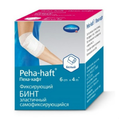 Бинт Пеха-хафт самофиксир когезивный 4мх6см №1  (9324230)
