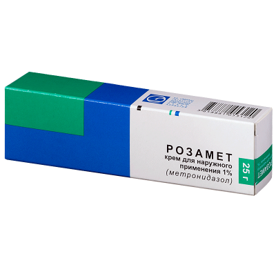 Розамет 1% 2,5 г крем