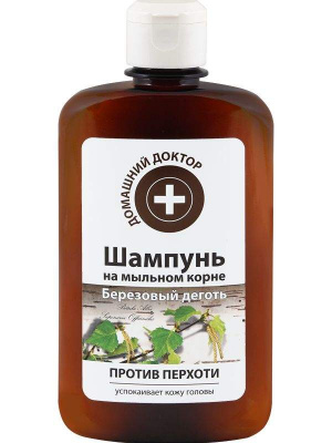 Домашний доктор шампунь п/перхоти березовый деготь 300мл