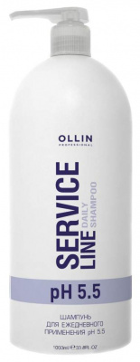 Оллин ollin service line шампунь д/волос ph 5,5 1л
