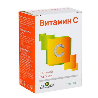 Mirrolla витамин С 900 пор. шип. 5г №10