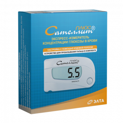 Сателлит плюс ПКГ-02,4 глюкометр