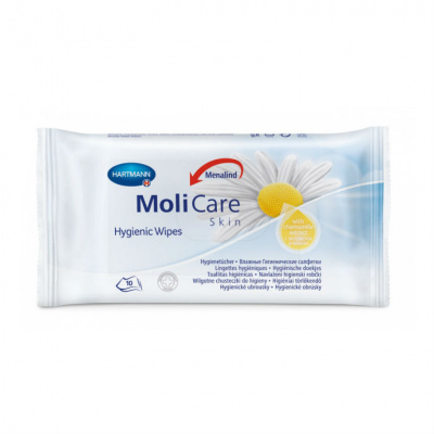 Моликар скин/molicare skin салфетки влажные гигиенические №10