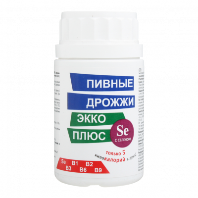 Дрожжи пивные Экко плюс селен таб №100