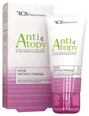 RCS/реал косметик anti atopy крем экспресс-помощь д/сухой и очень сухой чувствит и склонной к атопии кожи 40мл