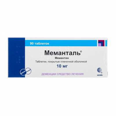 Меманталь таб. п.п.о. 10мг №90