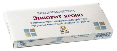 Энкорат хроно таб.пролонг.п.п.о. 300мг №30