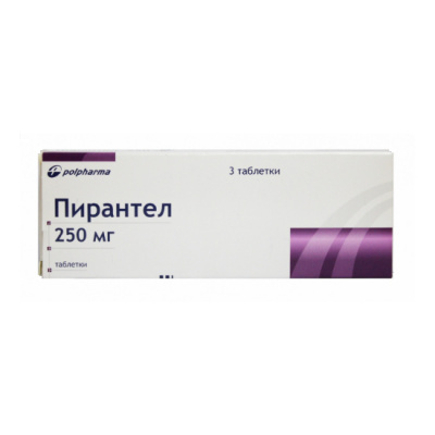 Пирантел 250 мг N3 таблетки