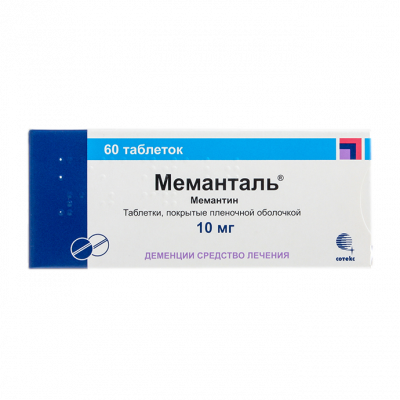 Меманталь таб. п.п.о. 10мг №60