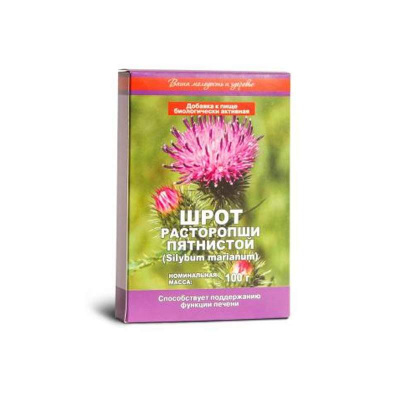 Расторопша шрот хутор здоровья 100г