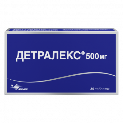 Детралекс 500 мг N30 таблетки