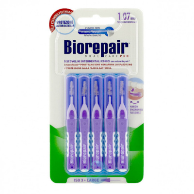 Биорепейр/biorepair ершики межзубные конические 1,07мм №5