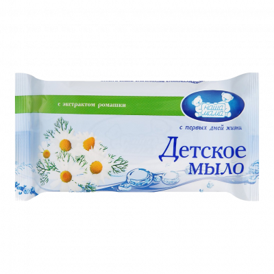 Наша мама мыло детское экстракт ромашки 90г 090-3нм