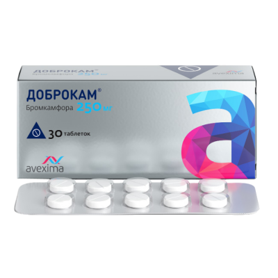 Доброкам 250 мг N30 таблетки