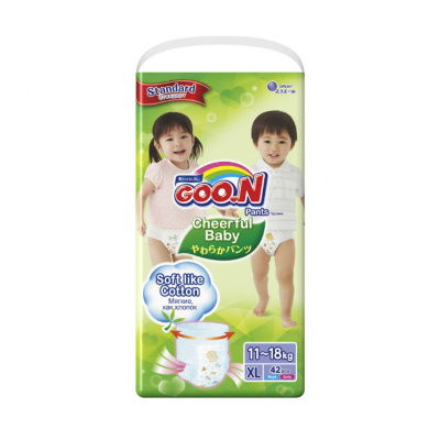 Подгузники-трусики Гун/Goon XL 11-18кг №42  (853461)