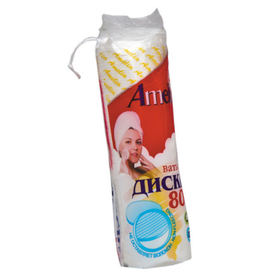 Амелия ватные диски N80