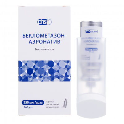 Беклометазон-Аэронатив 250 мкг/доза 200 доз аэрозоль
