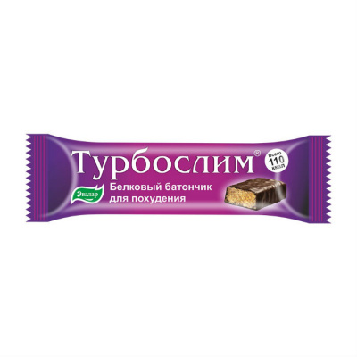 Турбослим Диетический батончик для похудения белковый 50 г