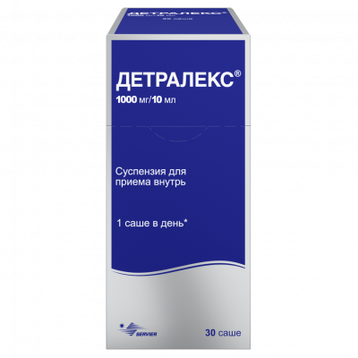 Детралекс 1000 мг N30 таблетки