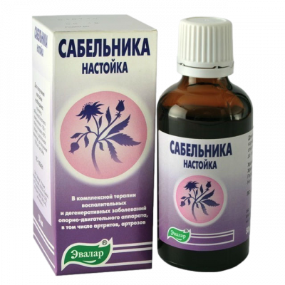 Сабельник настойка 100 мл