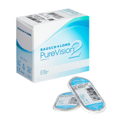 Линзы контактные purevision bc 8,6 -5,50 №6