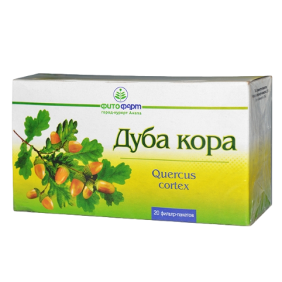 Дуб кора 1,5 г N20 фильтр-пакеты