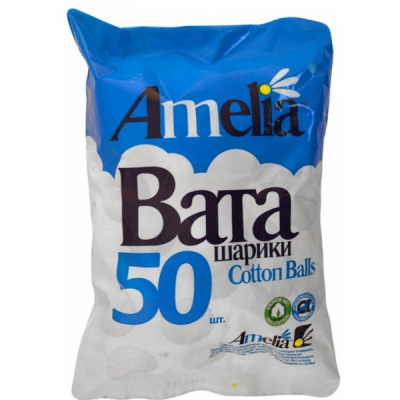 Ватные шарики амелия 35г №50