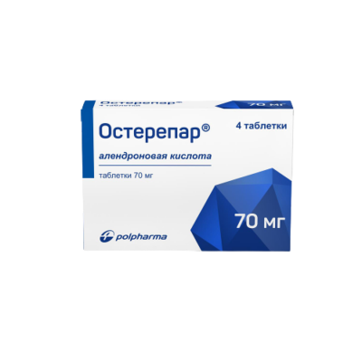 Остерепар 70 мг N4 таблетки