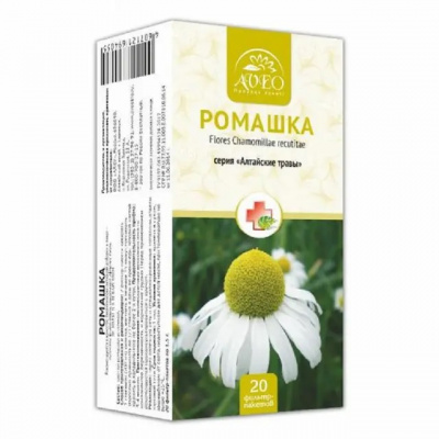 Фиточай Алтайские травы ромашка цветки 1,5г №20