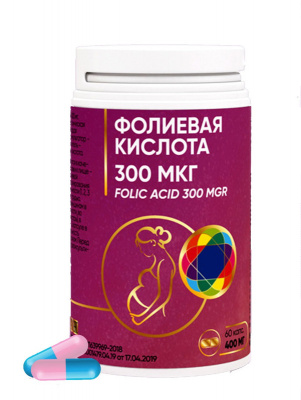 Фолиевая кислота бад таб. 400мг №60