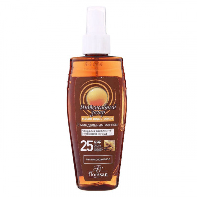 Флоресан масло д/интенсивного загара spf6 140мл
