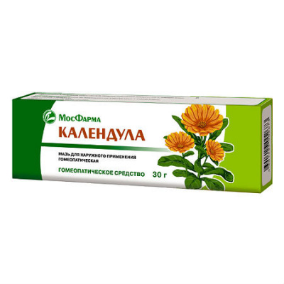 Календула мазь гомеопатическая 30 г