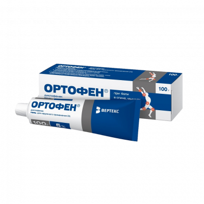 Ортофен гель 5% 100г №1