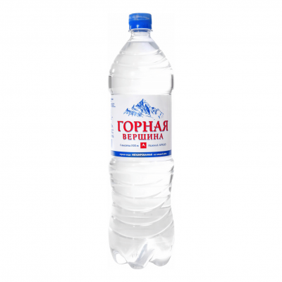 Вода Горная вершина 0,5 л без газа