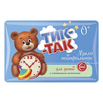 Тик-так мыло детское с оливковым маслом 90г
