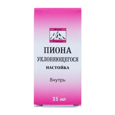 Пион настойка 25 мл