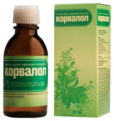 Корвалол капли внутр. 25мл №1