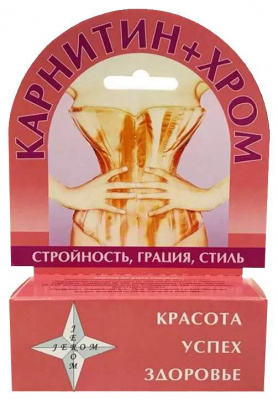 Карнитин+хром таб. 350мг №60
