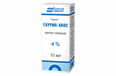Таурин-Акос капли гл. 4% 10мл №1