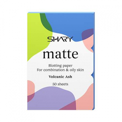 Шери/shary салфетки д/лица матирующие д/комб жирн кожи вулканический пепел №50