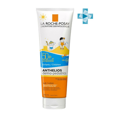 Ля Рош Позе Антгелиос Дермо-кидс Солнцезащитное молочко для детей SPF50+ 250 мл