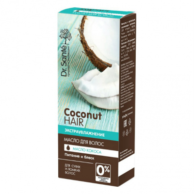 Др санте/dr sante coconut hair масло д/волос 50мл