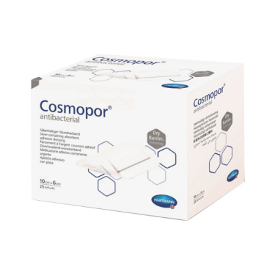 Повязка Космопор/cosmopor антибактериал с серебром 10 х 6см №25  (901001)